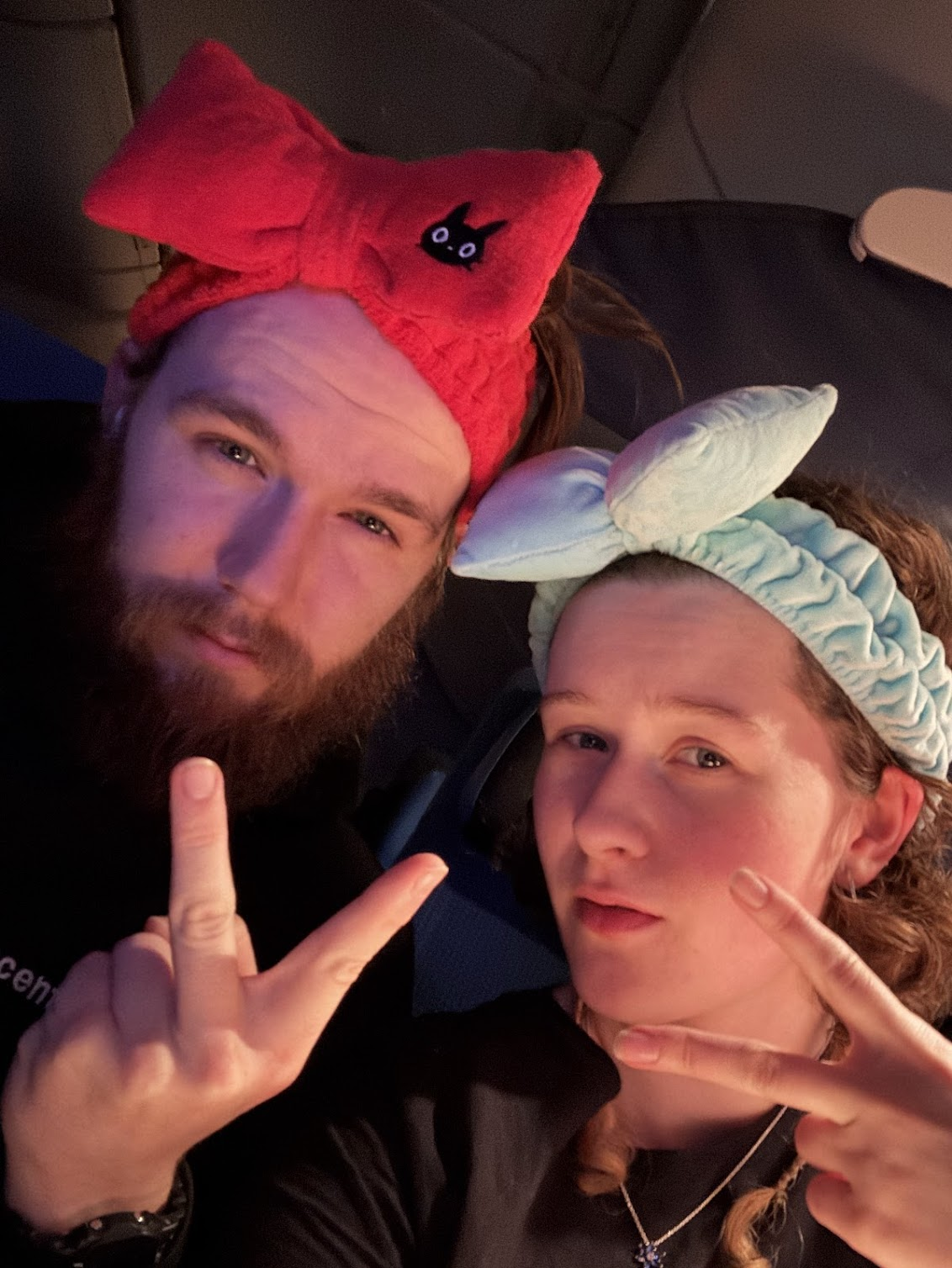Jakob og Katharina på vej hjem fra Japan med søde rejsepuder
